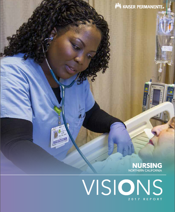 Kaiser Permanente Nursing Report 2017 Cover Visions