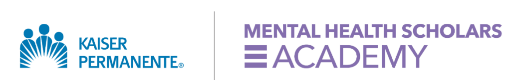 Kaiser Permanente Mental Health Scholars Academy
