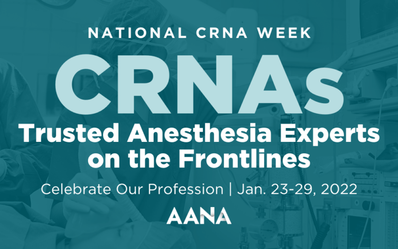 CRNAs Trusted Anesthesia Experts On The Frontline - AANA