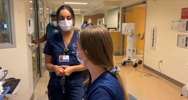 Nurse interns get experience at Kaiser Permanente Santa Clara